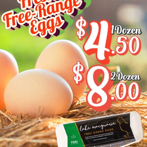 Fresh Free-Range Eggs