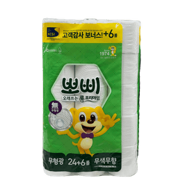 [유한킴벌리] 뽀삐 30롤