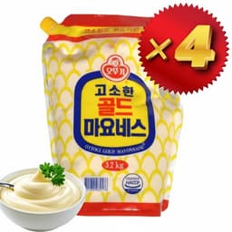 [오뚜기] 골드마요네즈 3.2kg*4