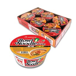 [농심] 김치 사발면 86g (6입 비쥬얼)